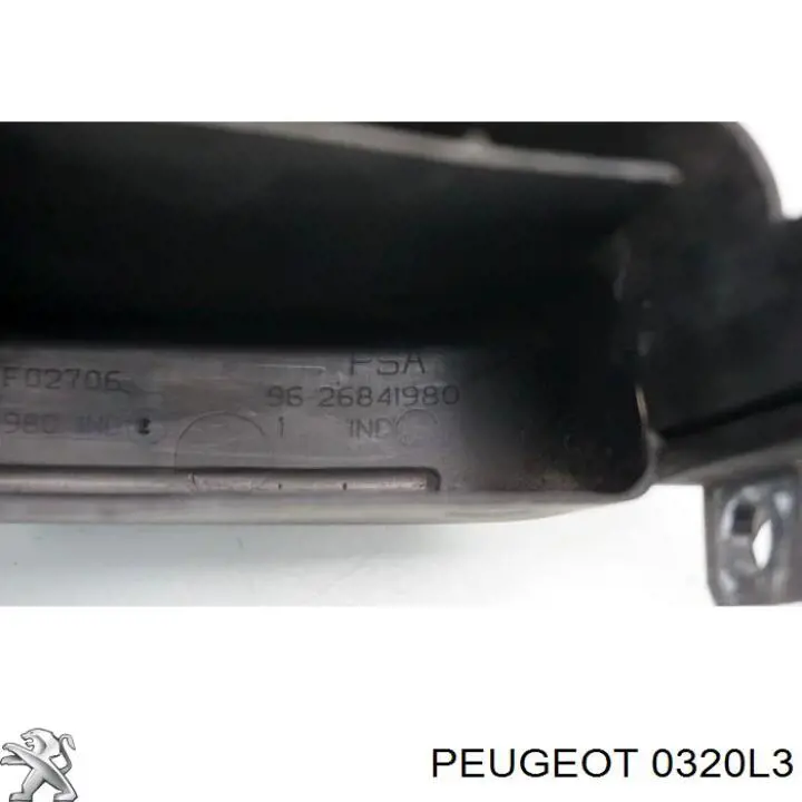 Tapa de correa de distribución Peugeot/Citroen 0320L3