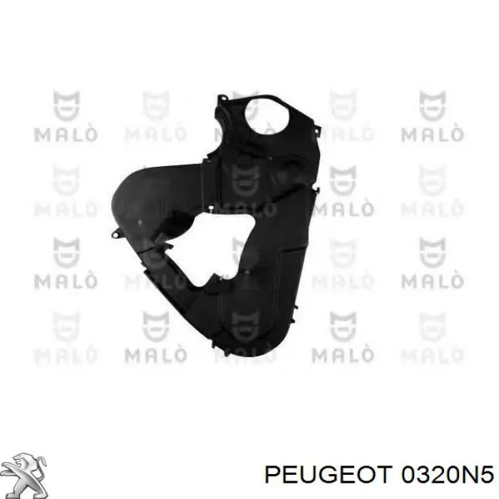 Protector izquierdo de la correa de distribución Peugeot/Citroen 0320N5 precio, desde 34,85 EUR