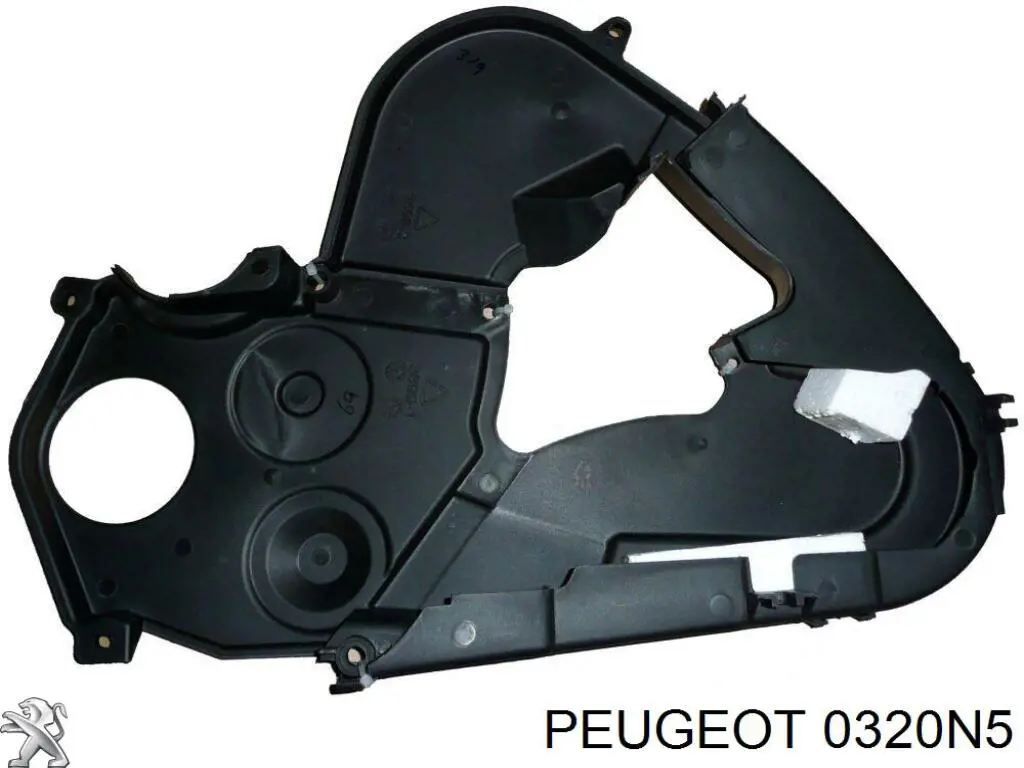 Tapa de correa de distribución izquierda para Peugeot 206 (2E, K)