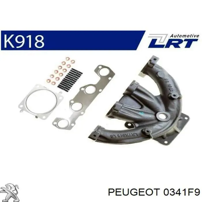 Colector de escape, sistema de escape Peugeot 205 2 20A, C