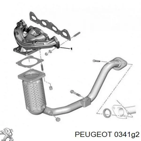 Comprar 350518 Triclo Colector de escape