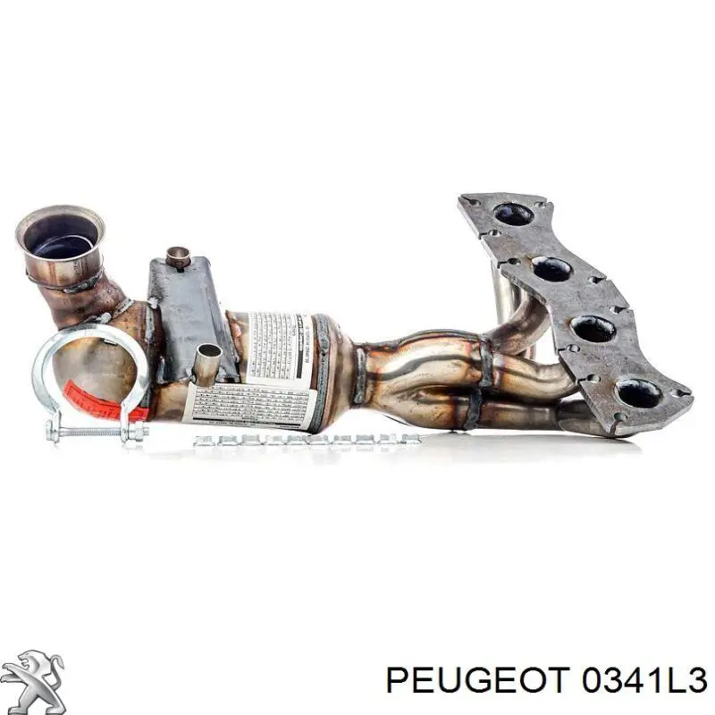 0341L3 Peugeot/Citroen catalizador