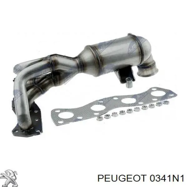 Catalizador Peugeot/Citroen 0341N1 precio, desde 465,38 EUR