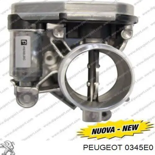 Caja de mariposa Peugeot/Citroen 0345E0