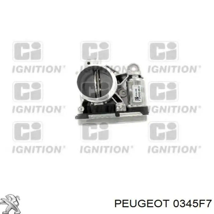 Comprar 0345F7 Peugeot/Citroen Cuerpo de mariposa
