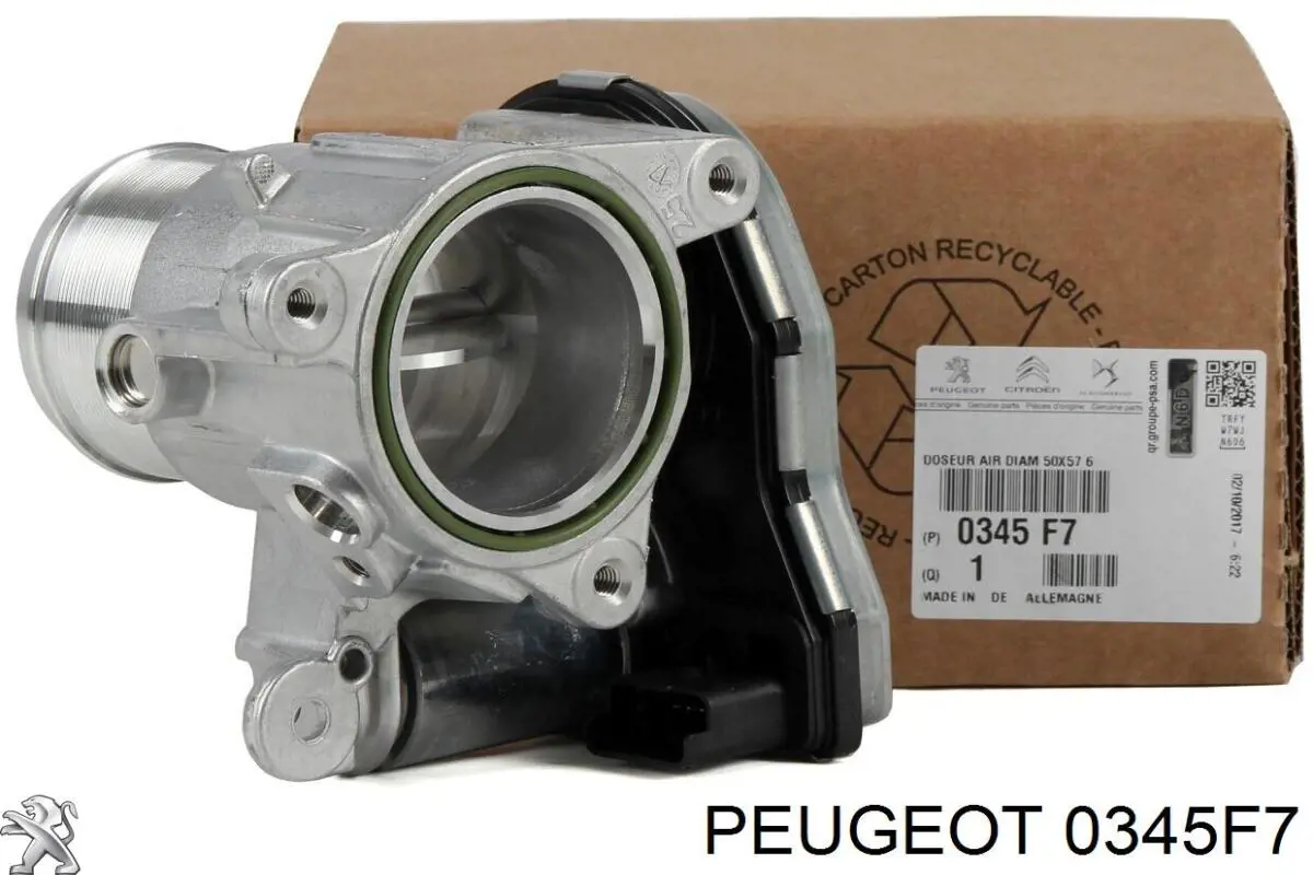 Cuerpo de aceleración completo Peugeot/Citroen 0345F7 precio, desde 111,03 EUR