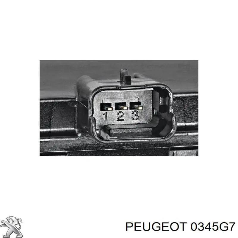 0345G7 Peugeot/Citroen Mariposa de admisión