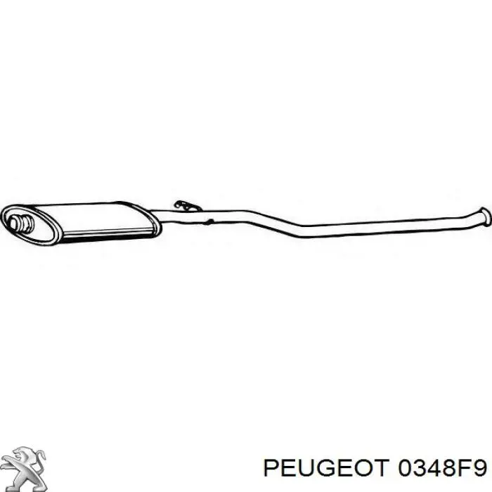 0348F9 Peugeot/Citroen junta, colector de admisión