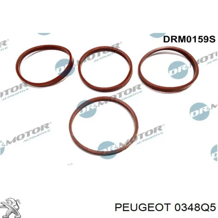 Junta de colector de admisión Peugeot/Citroen 0348Q5 precio, desde 3,34 EUR