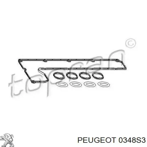0348S3 Peugeot/Citroen junta de la tapa de válvulas del motor