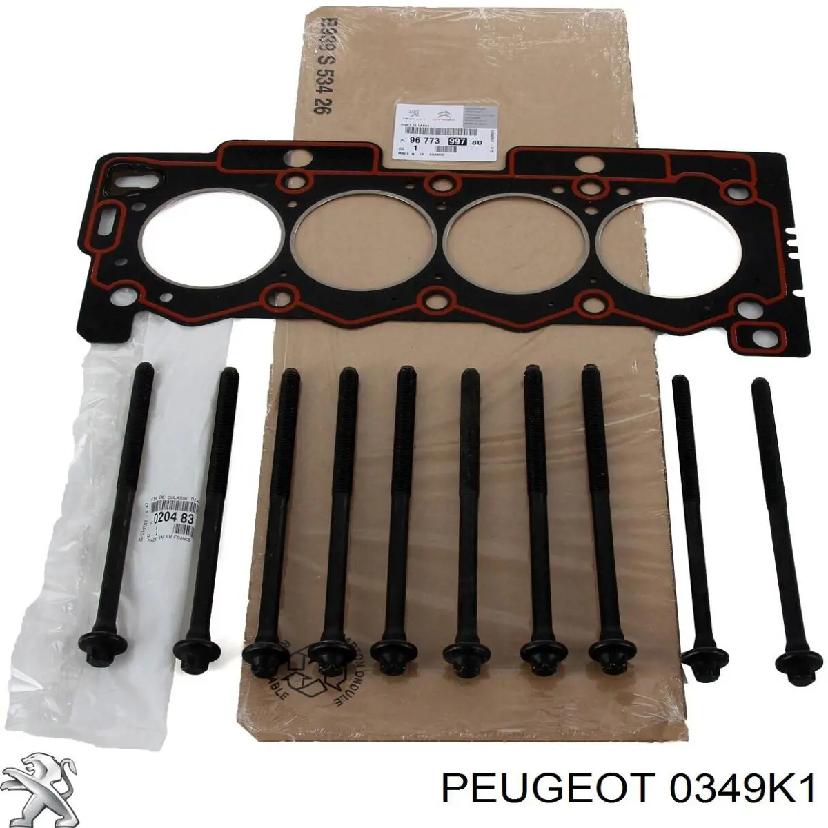 Junta de colector de escape Peugeot/Citroen 349K1
