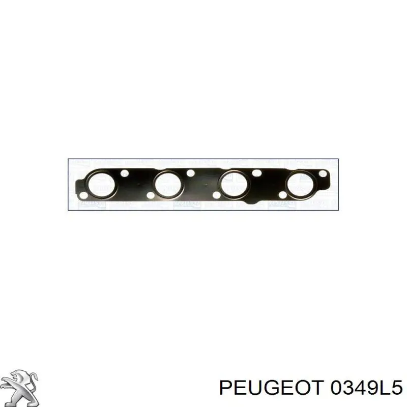 Junta colector escape Peugeot/Citroen 0349L5 precio, desde 12,80 EUR