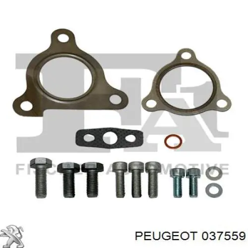 037559 Peugeot/Citroen turbocompresor