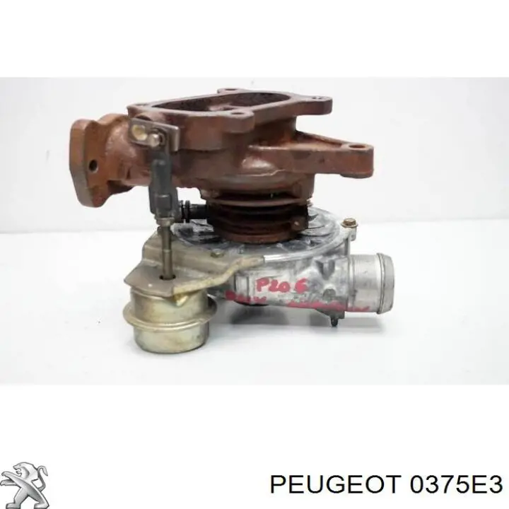 0375E3 Peugeot/Citroen turbocompresor