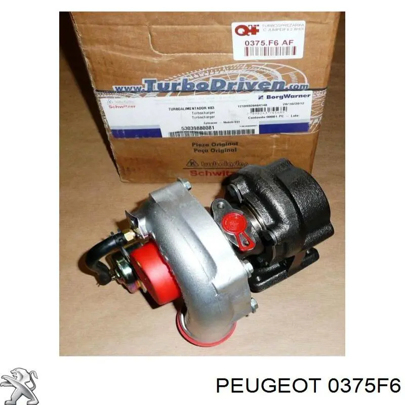 0375F6 Peugeot/Citroen turbocompresor