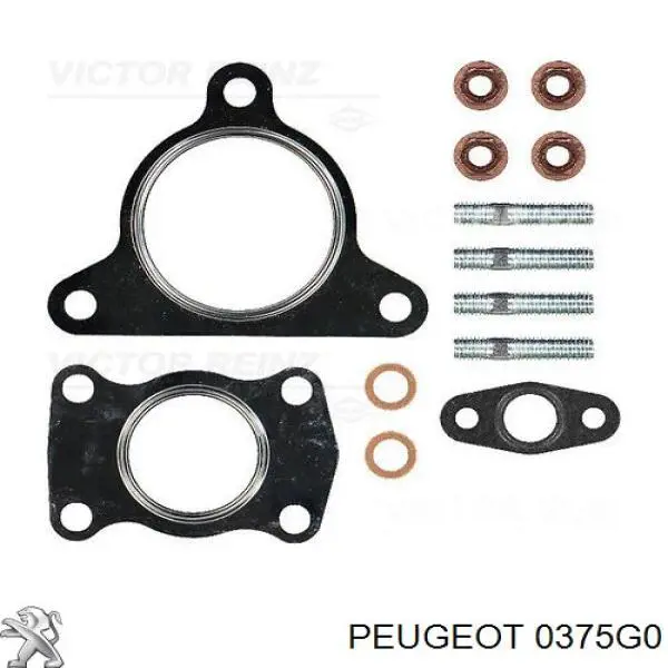 9640254880 Peugeot/Citroen turbocompresor