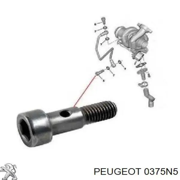 0375N5 Peugeot/Citroen turbocompresor