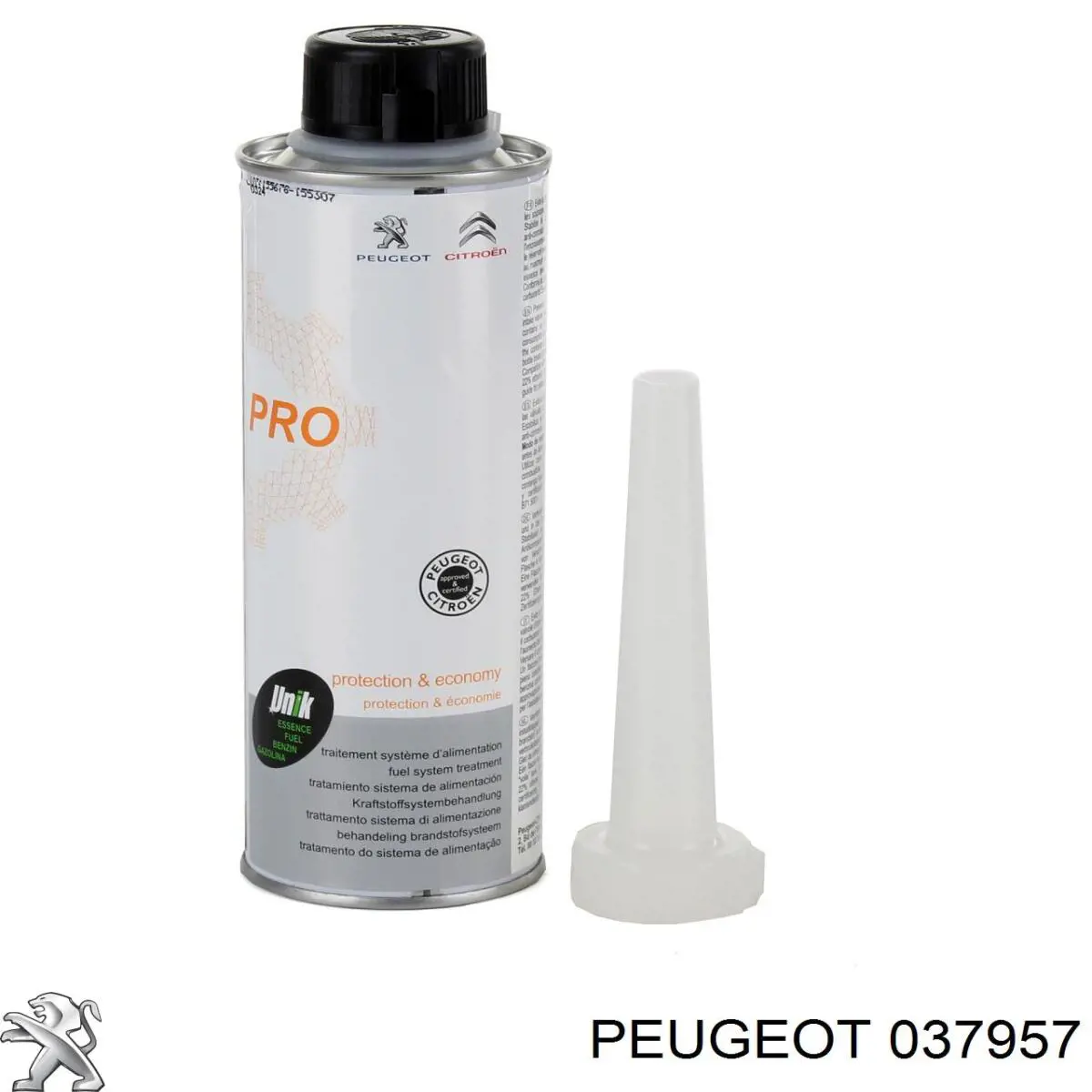 Perno de tubo de alimentación de aceite de turbocompresor Peugeot/Citroen 037957
