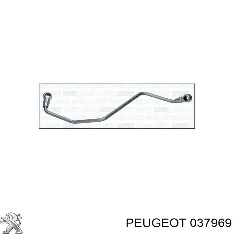 Tubo de suministro de aceite a la turbina Peugeot/Citroen 037969 precio, desde 28,12 EUR
