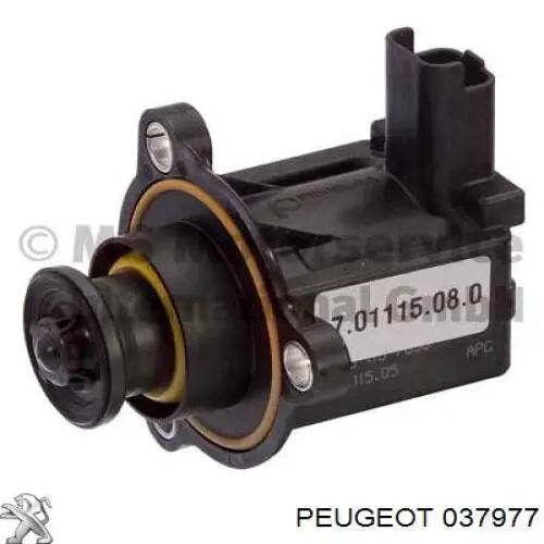 Válvula de recirculación de aire de sobrealimentación de turbina Peugeot/Citroen 037977
