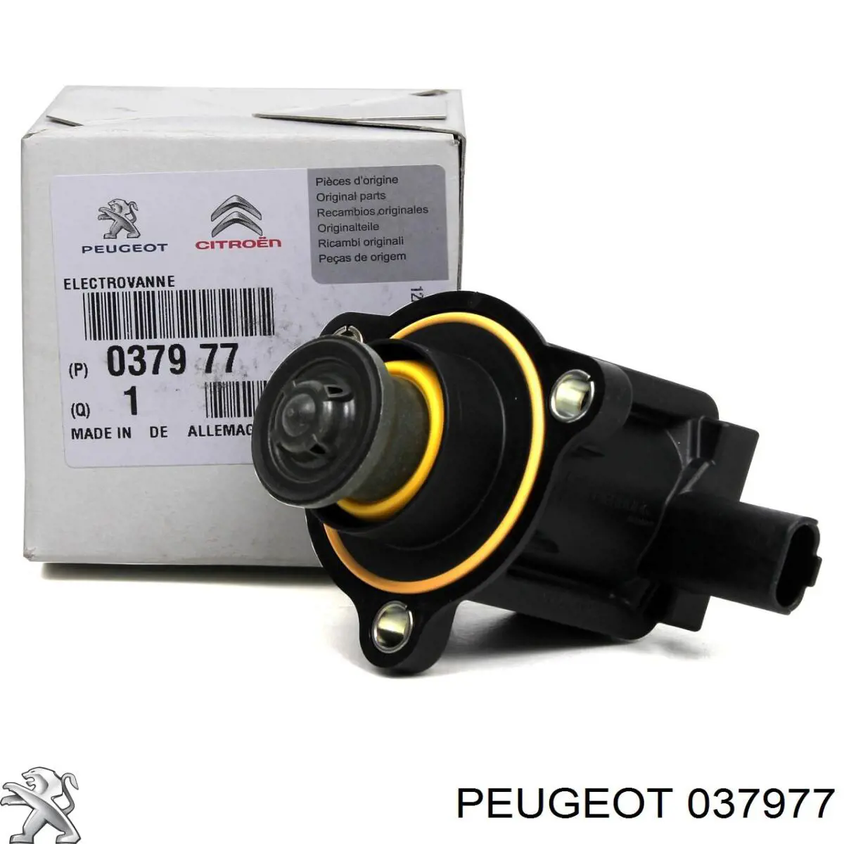 Válvula de recirculación de aire de sobrealimentación de turbina 037977 Peugeot/Citroen