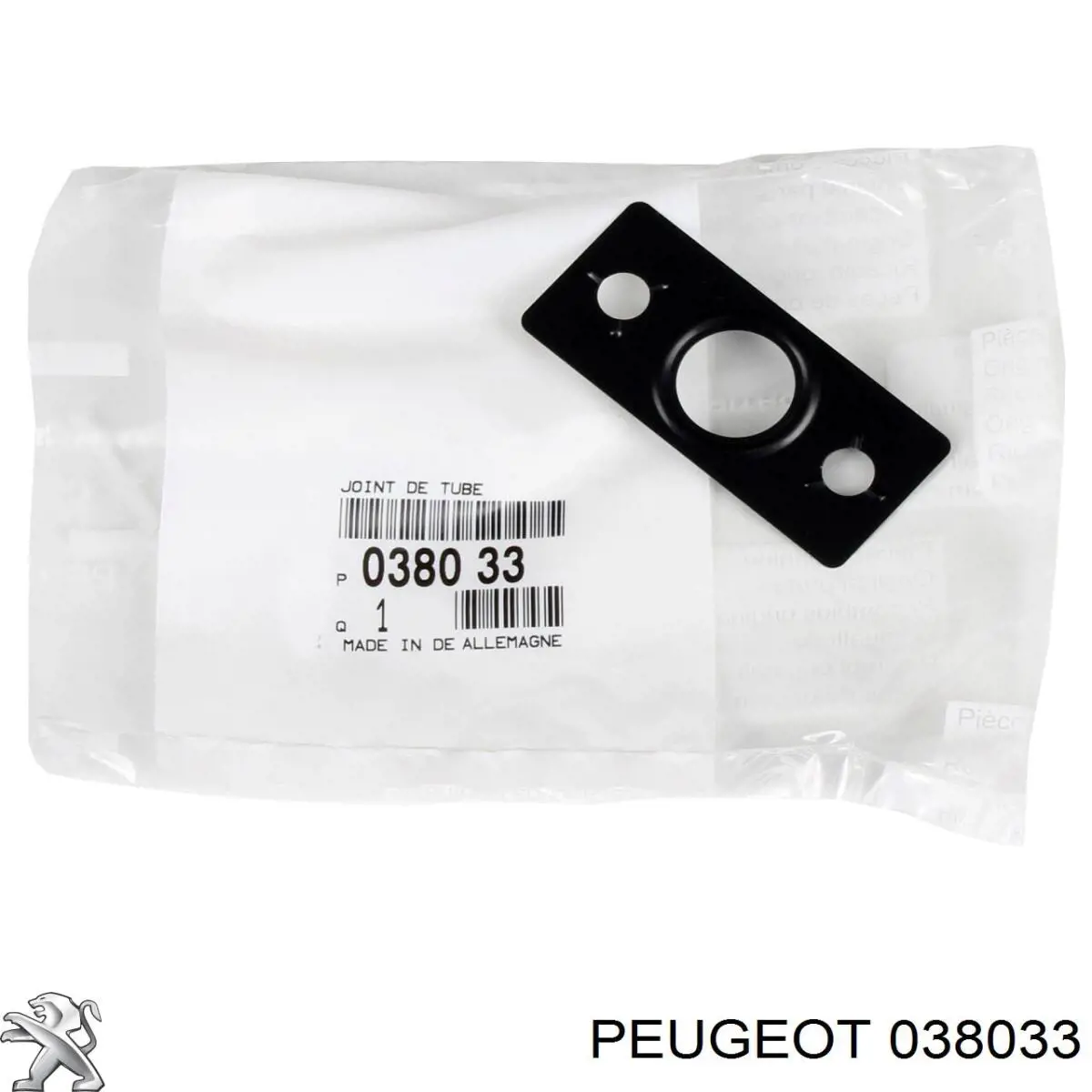 038033 Peugeot/Citroen Junta de manguera de drenaje de aceite de turbina