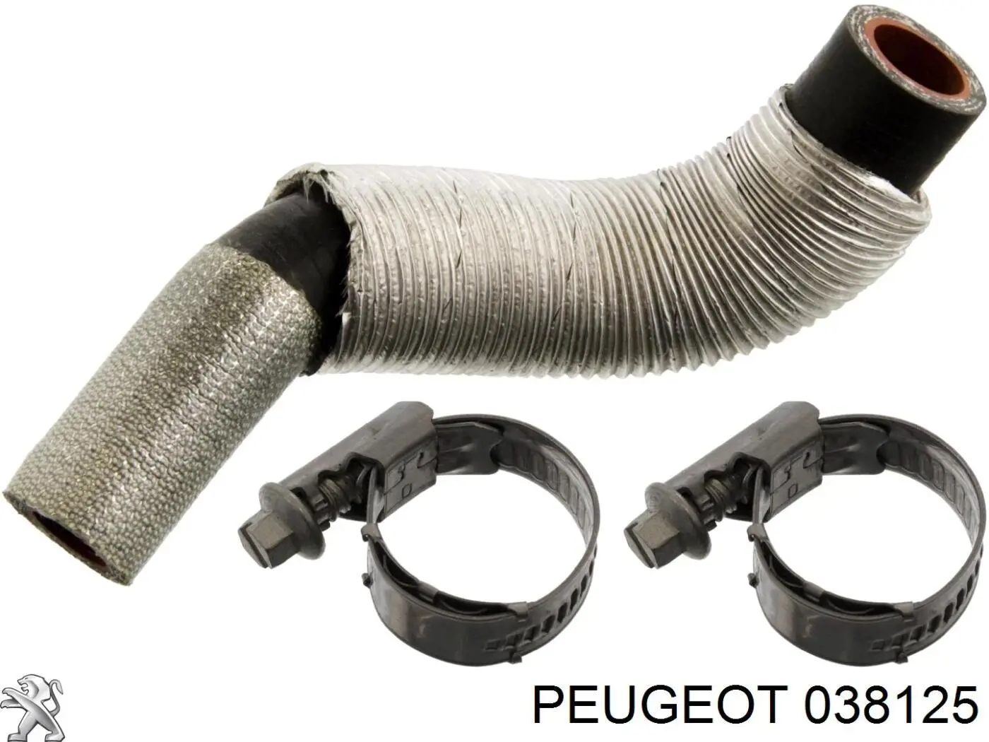 038125 Peugeot/Citroen tubo (manguera Para Drenar El Aceite De Una Turbina)