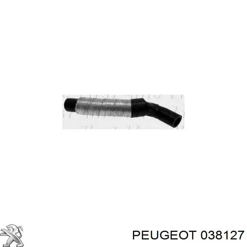 Tubo de drenaje de aceite de turbocompresor Peugeot/Citroen 038127