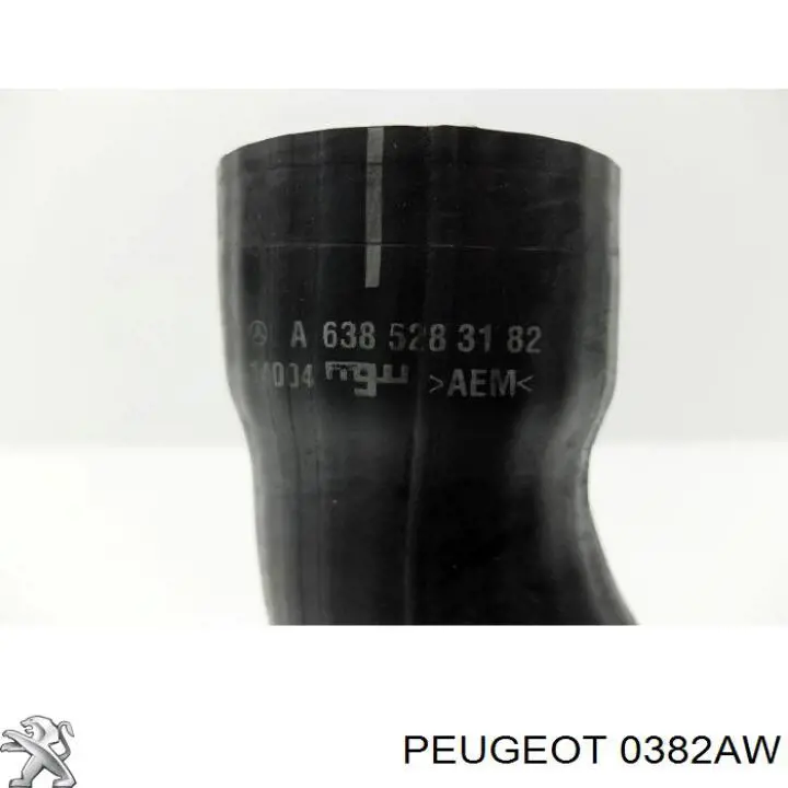 Tubo de salida de aire del turbocompresor Peugeot/Citroen 00000382AW precio, desde 10,44 EUR