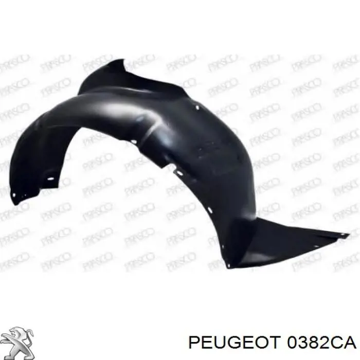 0382CA Peugeot/Citroen Manguera del intercooler