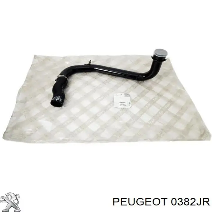 0382JR Peugeot/Citroen tubo flexible de aire de sobrealimentación izquierdo