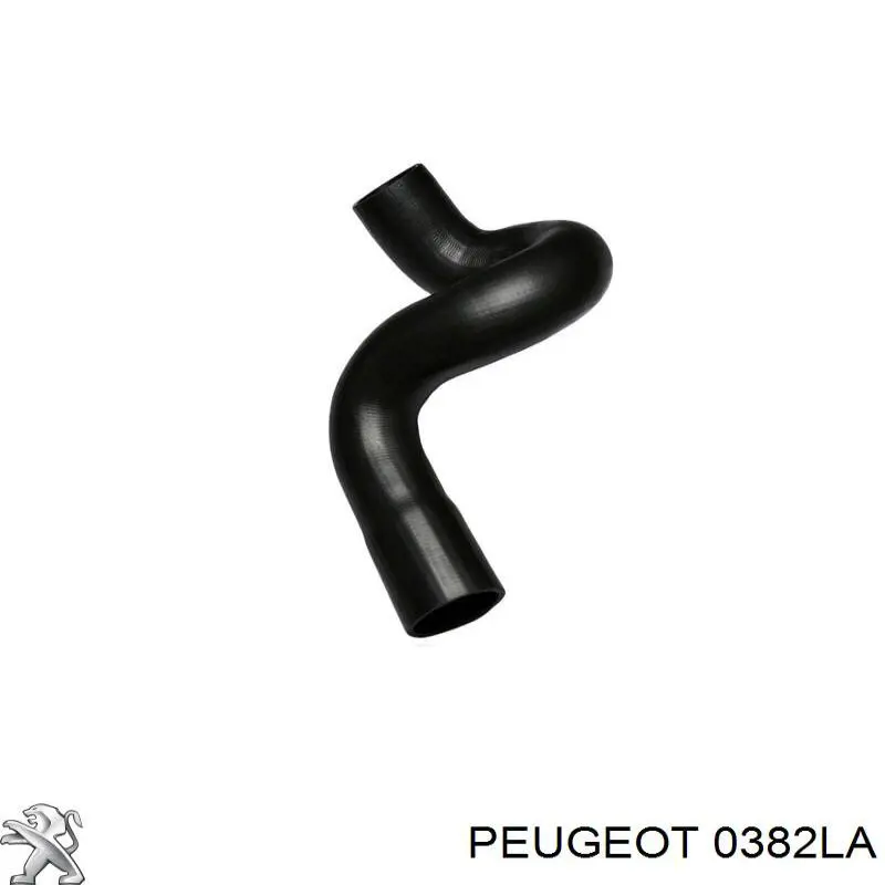 0382LA Peugeot/Citroen tubo intercooler superior