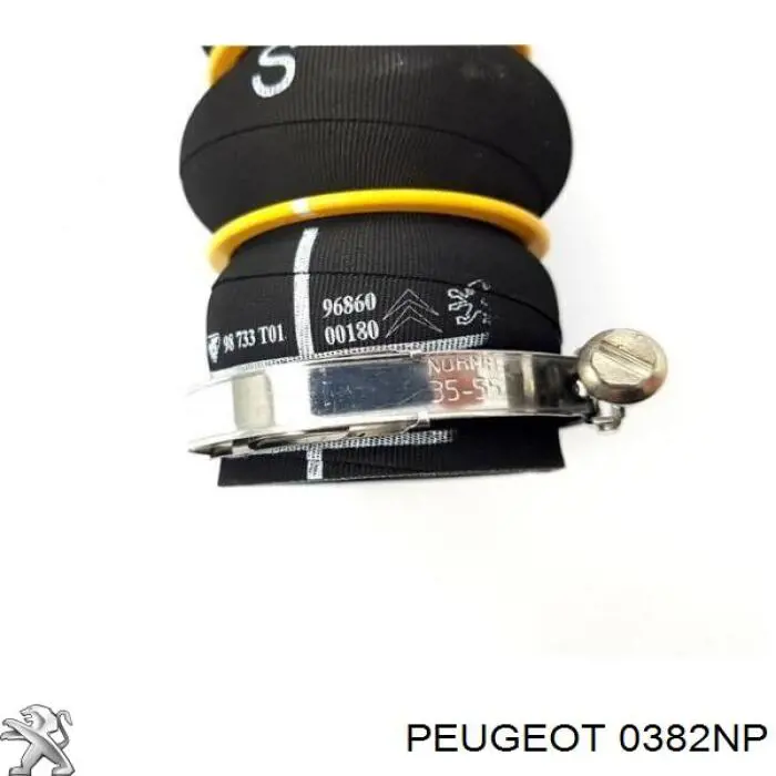 0382NP Peugeot/Citroen Manguera del intercooler