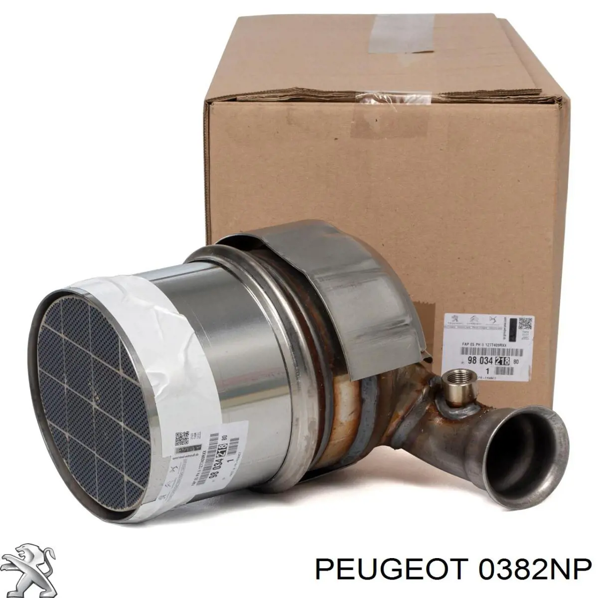 Tubo intercooler 382NP Peugeot/Citroen