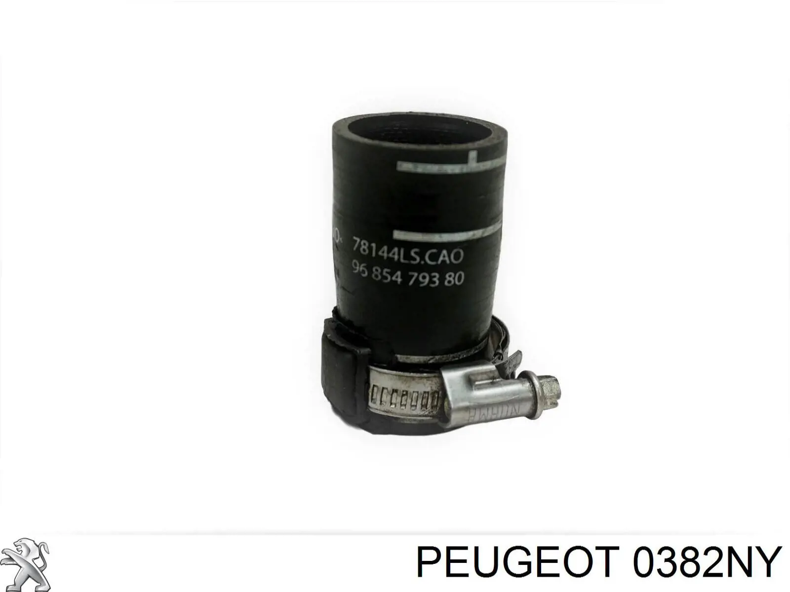 Tubo flexible de aire de sobrealimentación Peugeot/Citroen 0382NY