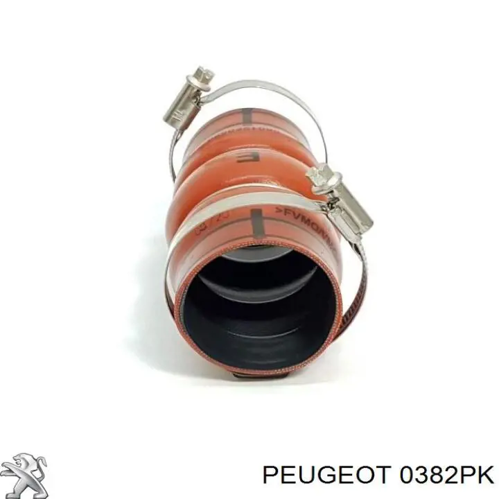 0382PK Peugeot/Citroen tubo flexible de aire de sobrealimentación izquierdo