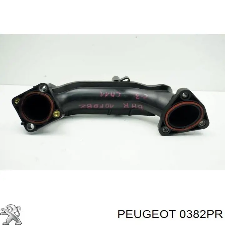 0382PR Peugeot/Citroen tubo flexible de aspiración, cuerpo mariposa