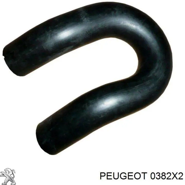 0382X2 Peugeot/Citroen tubo flexible de aire de sobrealimentación, de turbina