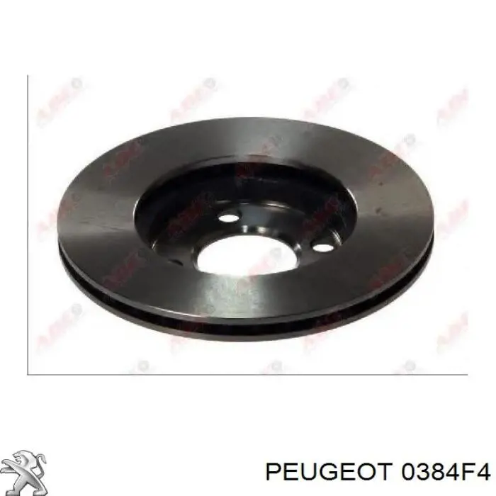 0384F4 Peugeot/Citroen intercooler