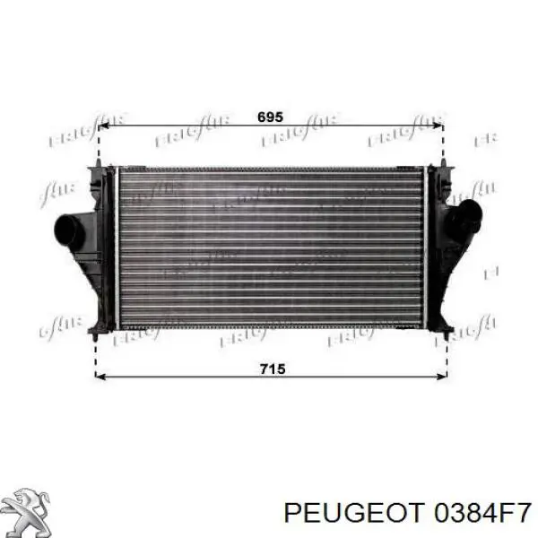 Radiador de aire de admisión Nissens 96764 precio, desde 127,00 EUR