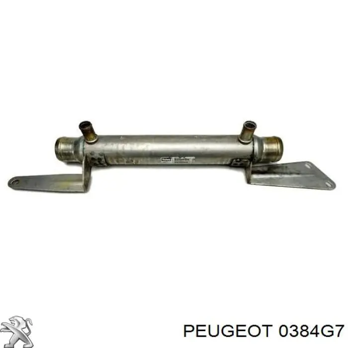 0384G7 Peugeot/Citroen Radiador de intercooler
