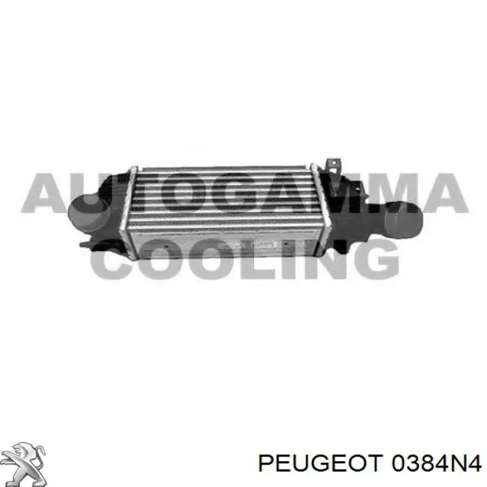 0384N4 Peugeot/Citroen intercooler