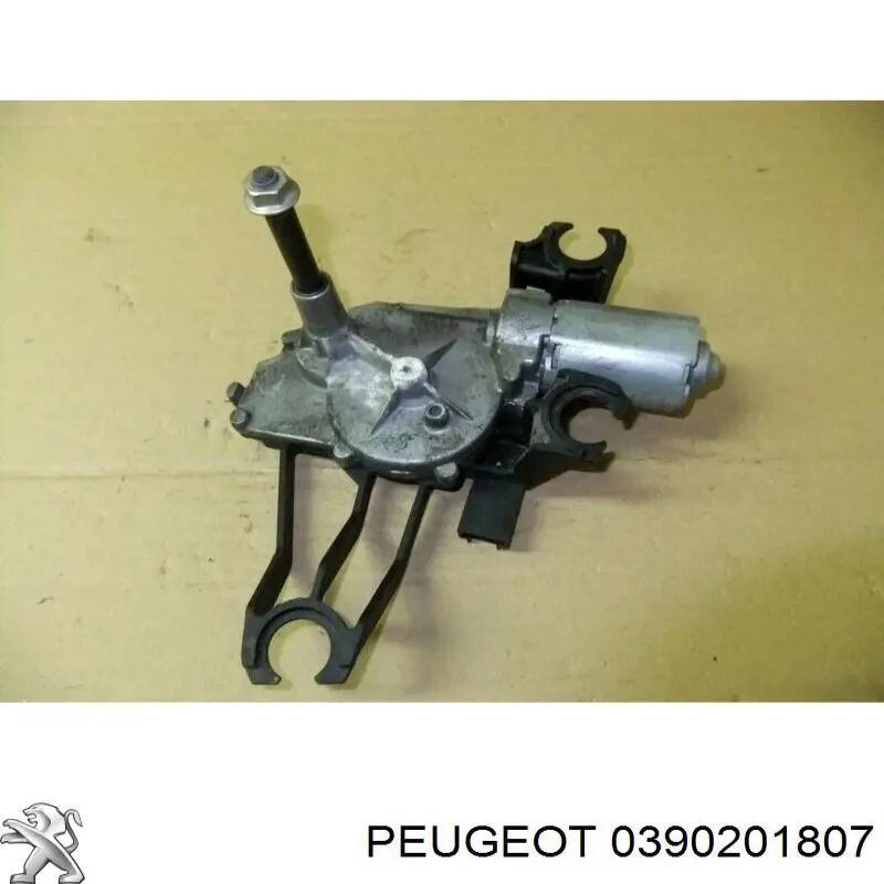 390201807 Bosch motor limpiaparabrisas luna trasera