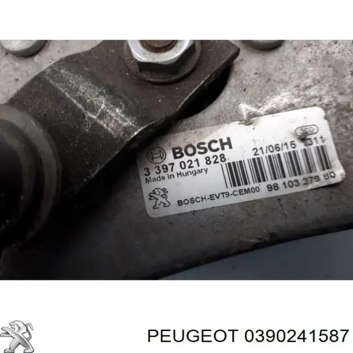  Peugeot/Citroen 0390241587 precio, desde 50,91 EUR