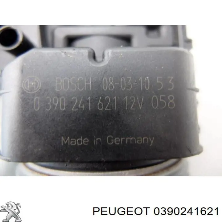 0390241621 Peugeot/Citroen motor del limpiaparabrisas del parabrisas