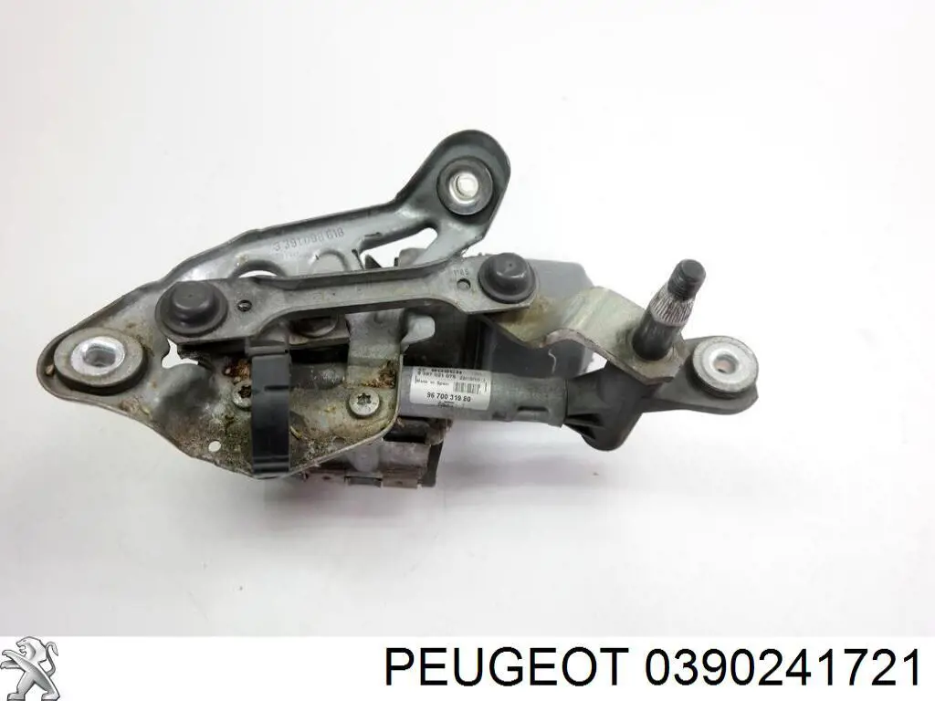 0390241721 Peugeot/Citroen motor del limpiaparabrisas del parabrisas
