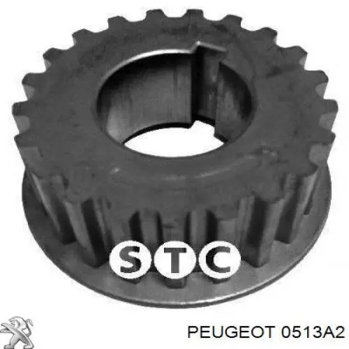 Piñón del cigüeñal Peugeot/Citroen 0513A2 precio, desde 10,66 EUR