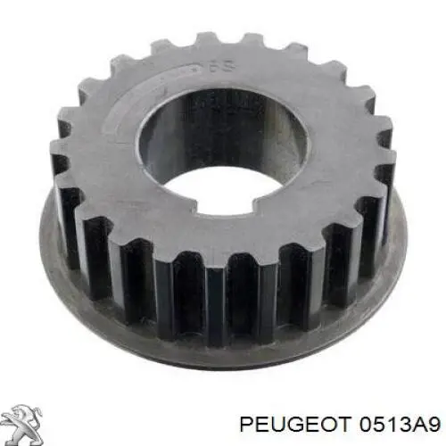 Piñón del cigüeñal Peugeot/Citroen 0513A9 precio, desde 10,66 EUR