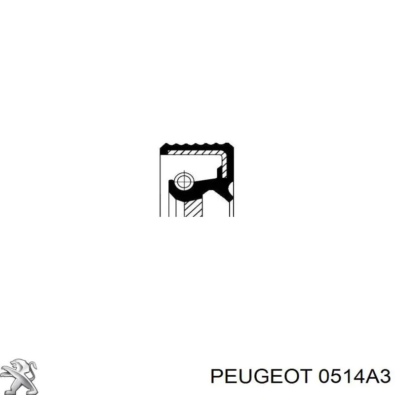 Retén de cigüeñal frontal Peugeot/Citroen 0514A3 precio, desde 13,47 EUR