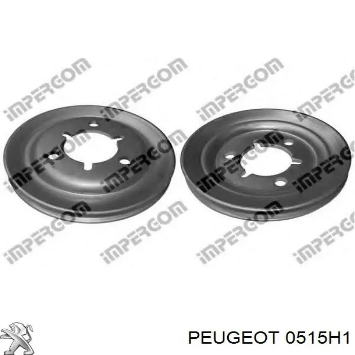 Polea de cigüeñal 515H1 Peugeot/Citroen